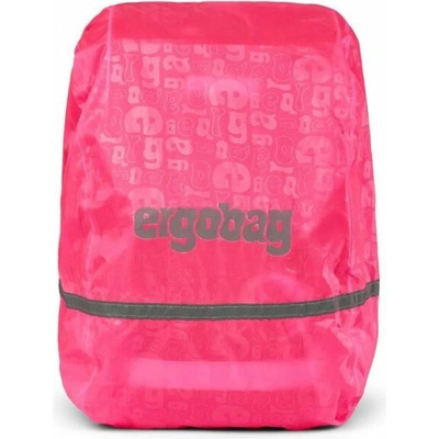 Pršiplášť na batoh Ergobag Raincape - Pink uni