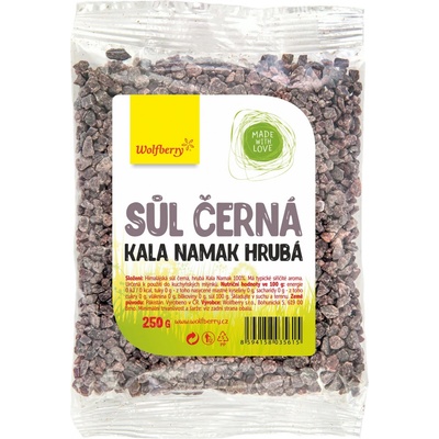 Wolfberry himalájská sůl černá hrubá Kala Namak 250 g