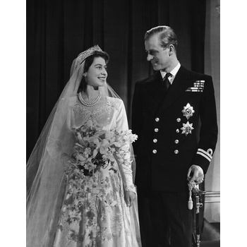Fotografia Future Queen Marries, Hulton Deutsch, 30 × 40 cm