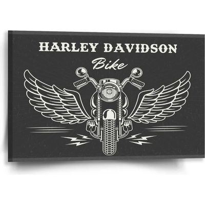 Sablio Obraz Harley-Davidson S krídlami - 60x40 cm