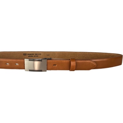 Penny Belts pánský kožený opasek 30-020-7PS-42 hnědý