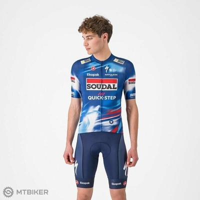 Castelli krátke s trakmi Competizione 2 Quick Step 2025 modrá