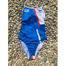 BornToSwim CZE Swimsuit modrá