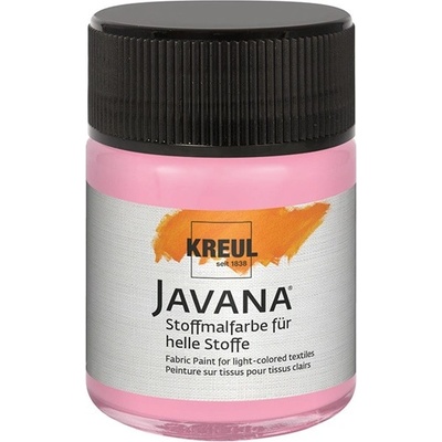 Farba na svetlý textil JAVANA 50 ml Fluorescent Pink