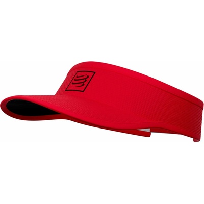 Bežecký šilt Compressport VISOR červená