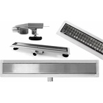 Rea Комплект душ канал с капак 50 см Rea Pure Neo Inox (REA-G0090)