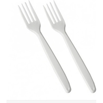 Jopka Vidlička pevná 18 5 cm biela PS 50