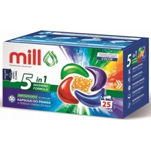 Mill Pro Color 5v1 prací kapsle 25 PD + změkčující perličky