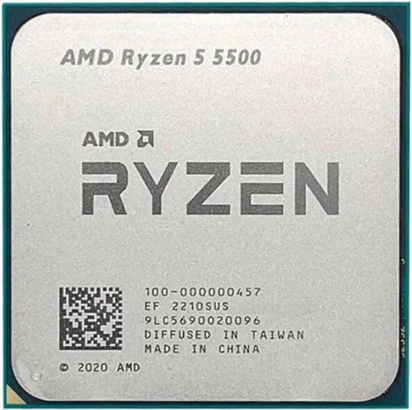 AMD Ryzen 5 5500 6-Core 3.6GHz AM4 Tray (100-000000457)