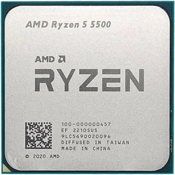 Image 1 of AMD Ryzen 5 5500 6-Core 3.6GHz AM4 Tray (100-000000457)
