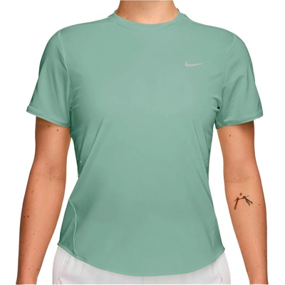 Nike Дамска тениска Nike Women's Swift Dri-Fit Short-Sleeve Running Top Running shirt - Steam / Reflective Silver (916-4638-0914)