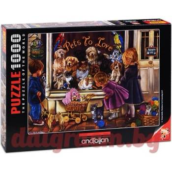 Image 1 of Anatolian Пъзел anatolian 3186 - 1000 части - Деца и животни (p3186)
