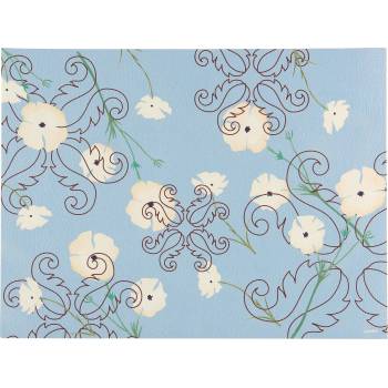 Guzzini Подложка за чинии Fusion на цветя 33 x 44 см небесносиня (127902134)