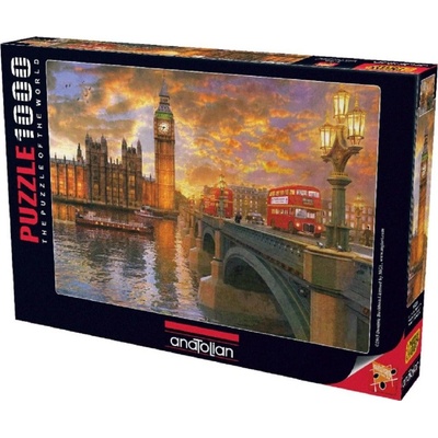 AnaTolian Davidson: Westminster Sunset 1000 dílků