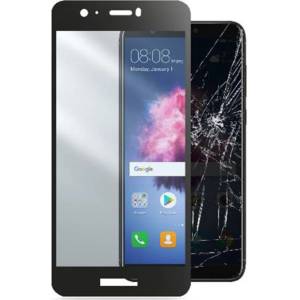 Cellularline Стъклен протектор Cellular Line за Huawei P Smart - Черен