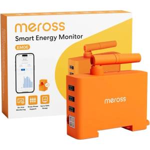 Meross Монитор за електроенергия Meross EM06P-EU WiFi 6 канала (EM06P-EU-MEROSS)
