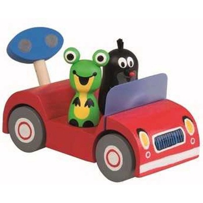 Detoa Krtek na výletě růžové auto