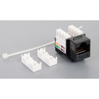 DATACOM Keystone cat5E black UTP