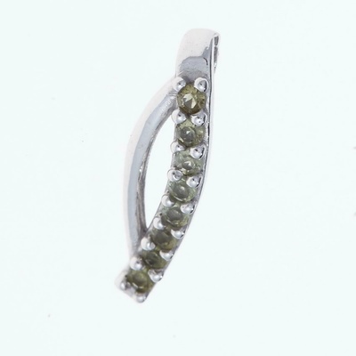 My Moldavite Stříbrný přívěsek s vltavíny 1069