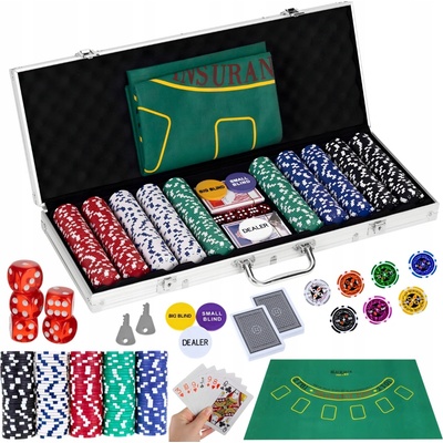 Malatec 23529 Poker set 500 žetonů HQ – Zbozi.Blesk.cz