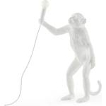 Seletti Лампа Monkey изправена външна бяла (14926)