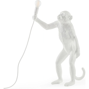 Seletti Лампа Monkey изправена външна бяла (14926)