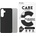 Panzer Гръб Care by PanzerGlass за Samsung Galaxy S25 Plus, Fashionable Case, Черен
