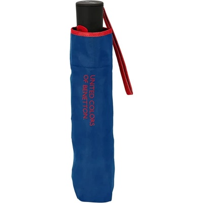 SAFTA Чадър Safta Benetton Love Foldable Automatic umbrella 52 cm - Blue (Multicolor)