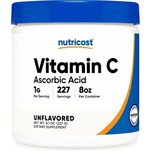Nutricost Имунитет - Витамин С (L-аскорбинова киселина), 1000 mg x 227 g прах (57184 (011103) NC)
