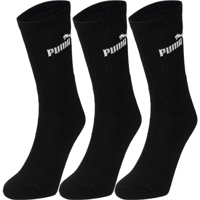 Puma SOCKS 3P čierna biela