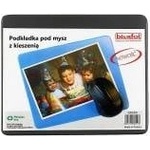 Biurfol Mouse pad black [mm: ] 220x180 Biurfol (KPM-1-08)