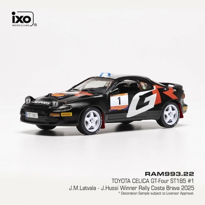 Toyota Celica GT Four ST185 Rally Costa Brava 2025 97 Latvala Hussi IXO 1:43