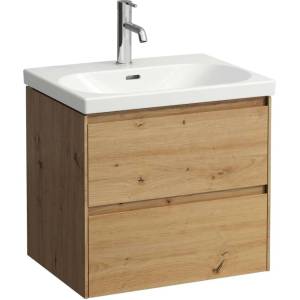 Laufen Lani - Шкаф за мивка, 58x44x52 cm, 2 чекмеджета, дъб H4035321122671 (H4035321122671)