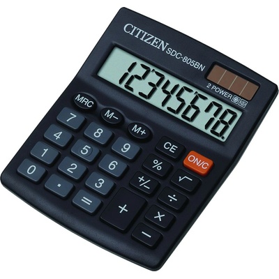 Citizen Настолен калкулатор Citizen SDC-805, 8 разряда (16795-А)