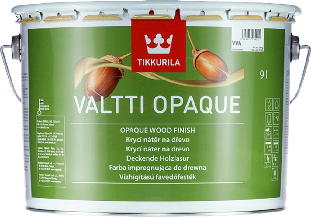 Tikkurila Valtti Opaque 9 l bílá od 4 601 Kč - Heureka.cz Tikkurila Valtti Opaque 9 l bílá od 4 601 Kč - Heureka.cz