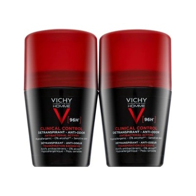 Vichy Homme антиперспирант Detranspirant 96H 2 x 50 ml