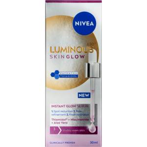 Nivea Luminous серум 30ml Skin Glow