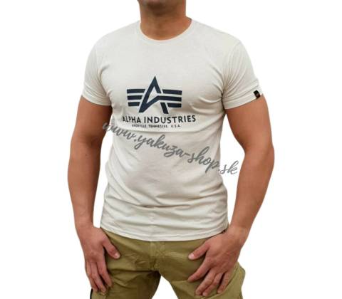 Alpha Industries Basic T-Shirt Jet Stream White