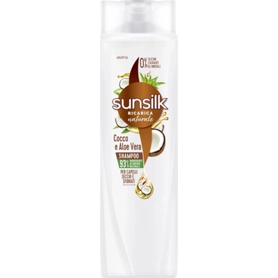Sunsilk Cocco & Aloe Vera šampón pre objem a lesk 250 ml