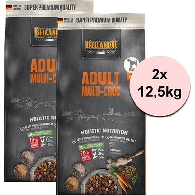 Belcando Adult Dog Multi-Croc 2 x 12,5 kg