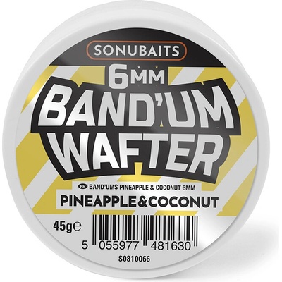 Sonubaits Wafters Band'Um Pineapple&Coconut 45 g 6 mm