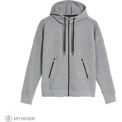 On Running Zipped Hoodie sivá
