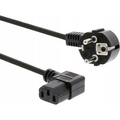 PREMIUMCORD napájecí 230V 3m úhlový 90st