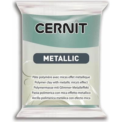 Cernit metallic zlatá turquoise 56 g 054