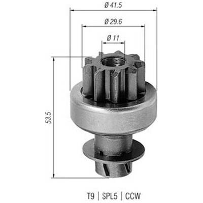 MAGNETI MARELLI Pastorek, startér 940113020301