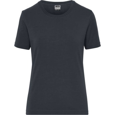 Daiber jn 1801 / Дамска еластична тениска от органичен памук - карбонова xxxl (02180102513)