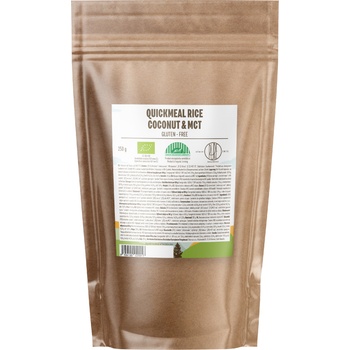 BrainMax Pure Pure® QuickMeal, Оризова каша с кокос и MCT масло, BIO, 250 g