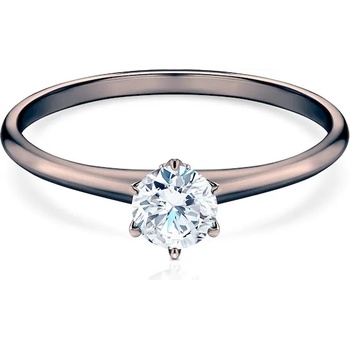 Image 1 of SAVICKI Годежен пръстен The Journey: черно злато, диамант