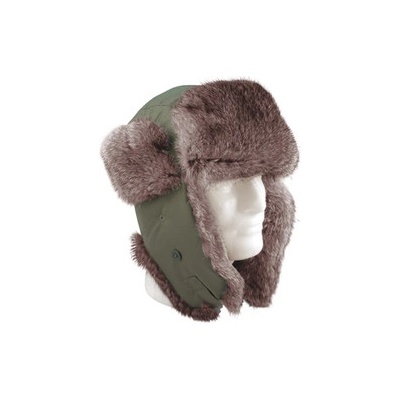 Fur flyer's čepice zelená