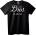 NOONEBRAND Тениска Бог е моят Мир - L, Black